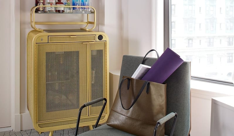 James Nomad  - Double Deluxe Queen Room Living space